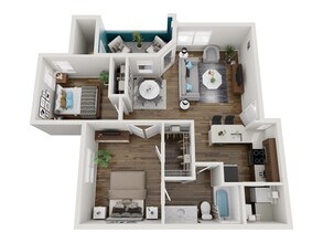 Paradise Reno 2064 floor plan